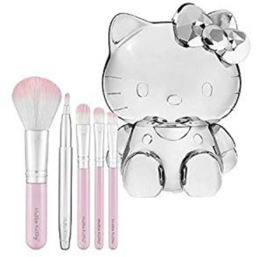 HELLO KITTY 5-pc Brush Set. NEW BOX, SEALED.RARE!!
